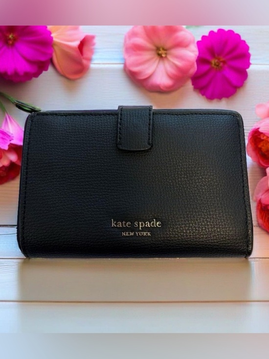 kate spade Handbags - *SOLD* Kate Spade Sylvia Medium Bifold Wallet – Black Classic Chic